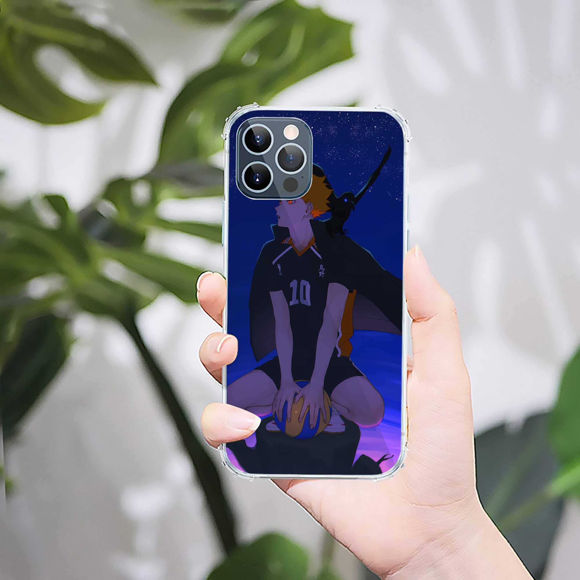 （画像用） ハイキュー!! Haikyu!! 【iPhone 12シリーズ対応】透明スマホケース（クリアソフトケース）